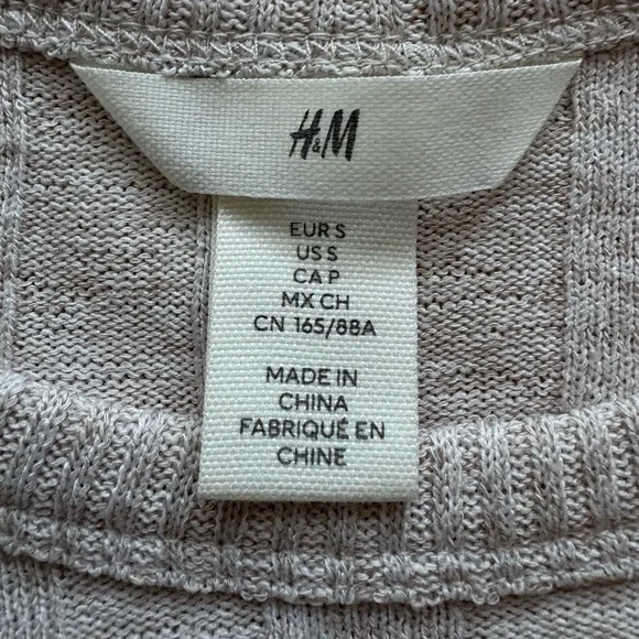 H&M Ribbed Women’s Shirt - Picture 3 of 4